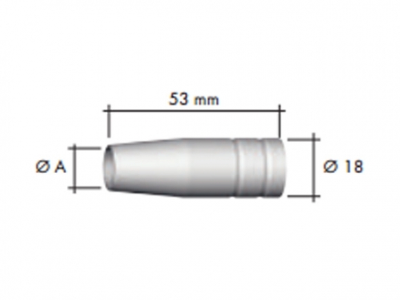 Duza gaz (MB GRIP 15 AK)